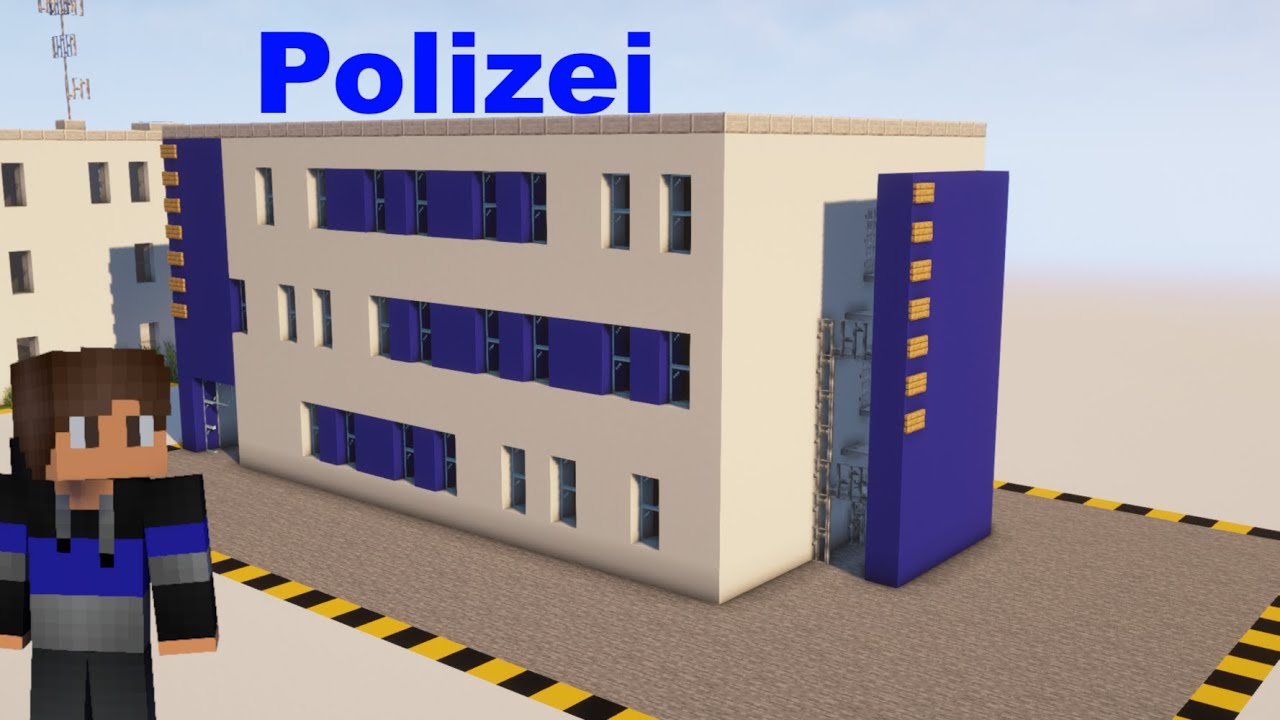 Minecraft Polizeistation bauen | Tutorial | TheMoGamer