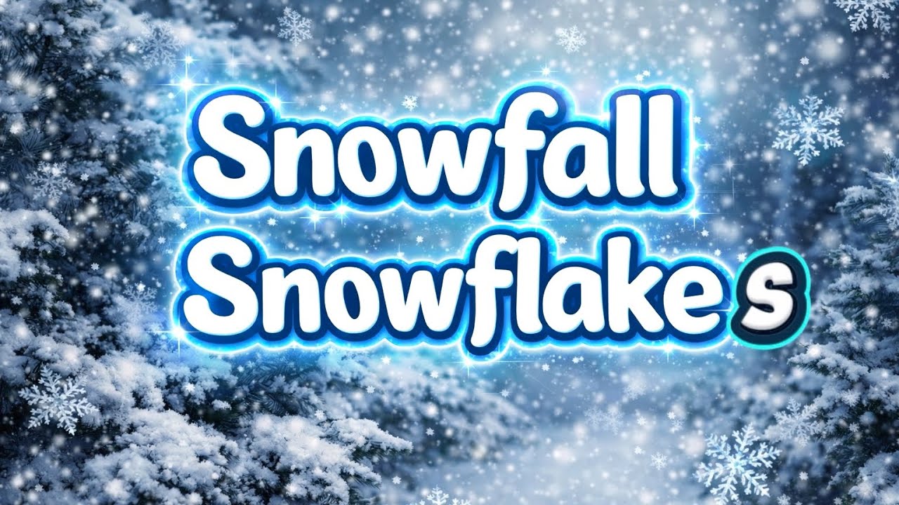 Snowfall Snowflakes 