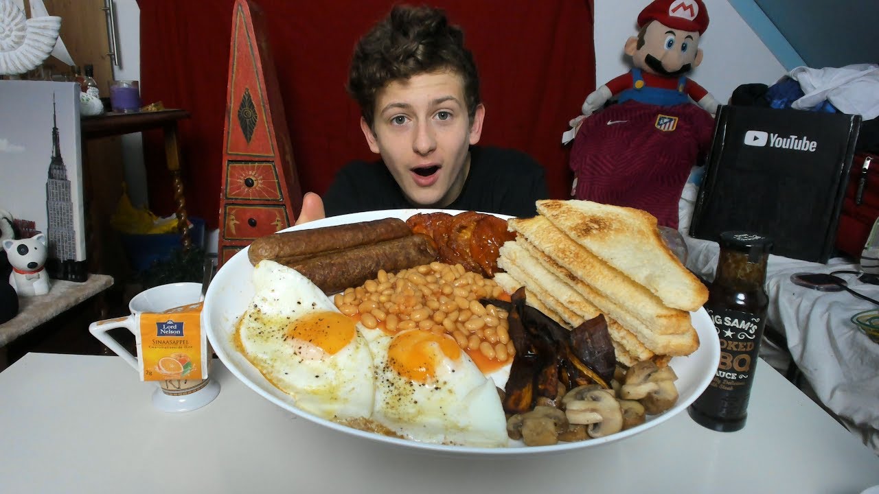 ENGLISH BREAKFAST MUKBANG🏴󠁧󠁢󠁥󠁮󠁧󠁿2!| ETERNAL ATAKE SUCKS🤦‍♂️| TEA 🍵