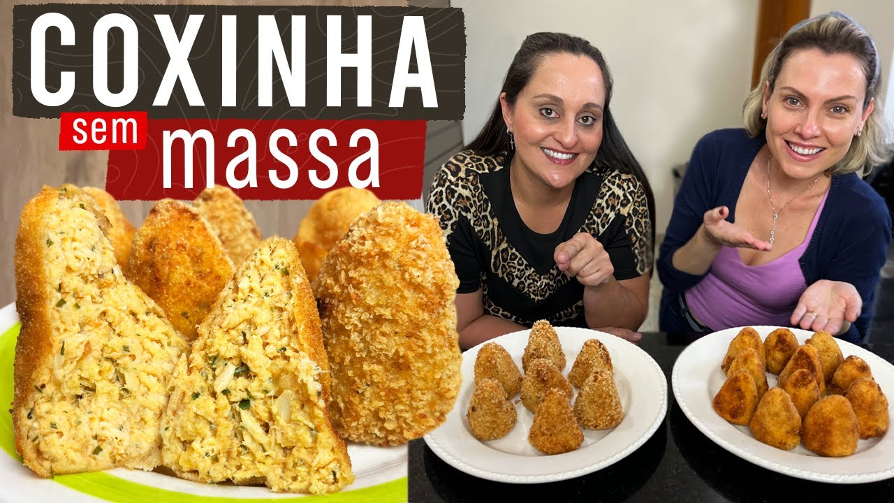 COXINHA FIT: DESCUBRA A RECEITA SEM MASSA QUE CONQUISTOU O CORAÇÃO DOS AMANTES DE PROTEÍNA!