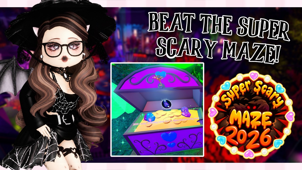 🎃 HOW TO BEAT THE SUPER SCARY MAZE 2026 IN ROYALE HIGH! 👻