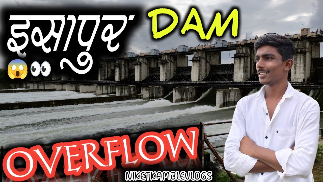 Public Crazy at👀 Isapur Dam 🌊 | Khup Unique Scene😱@Niket_kamble_0001 