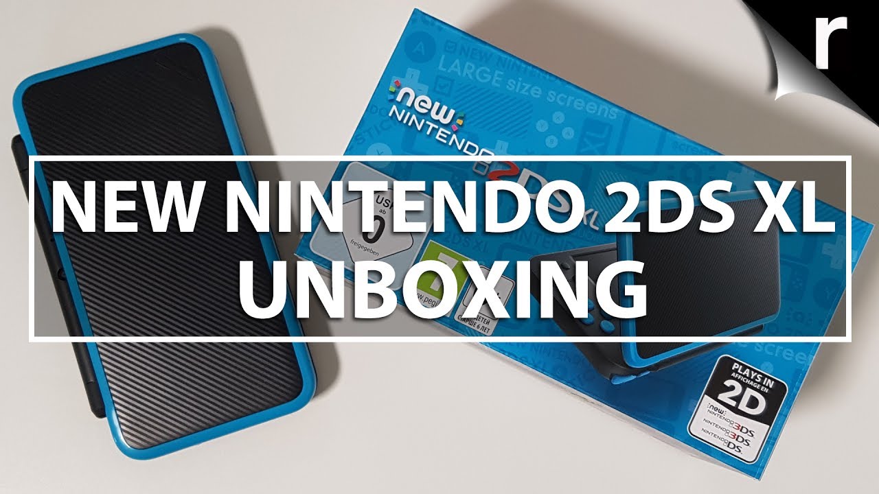 New Nintendo 2DS XL unboxing and hands-on