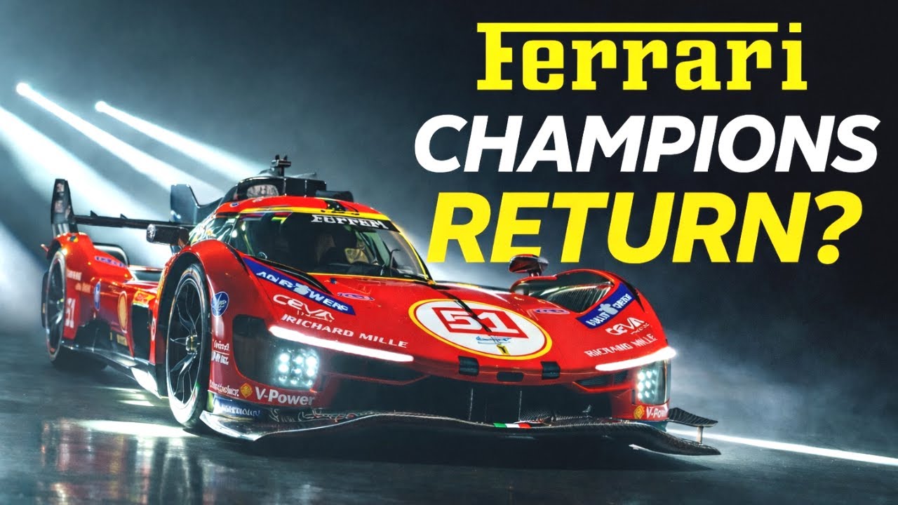 Ferrari 499P 2026 Revealed – Champions Return to Defend the Crown