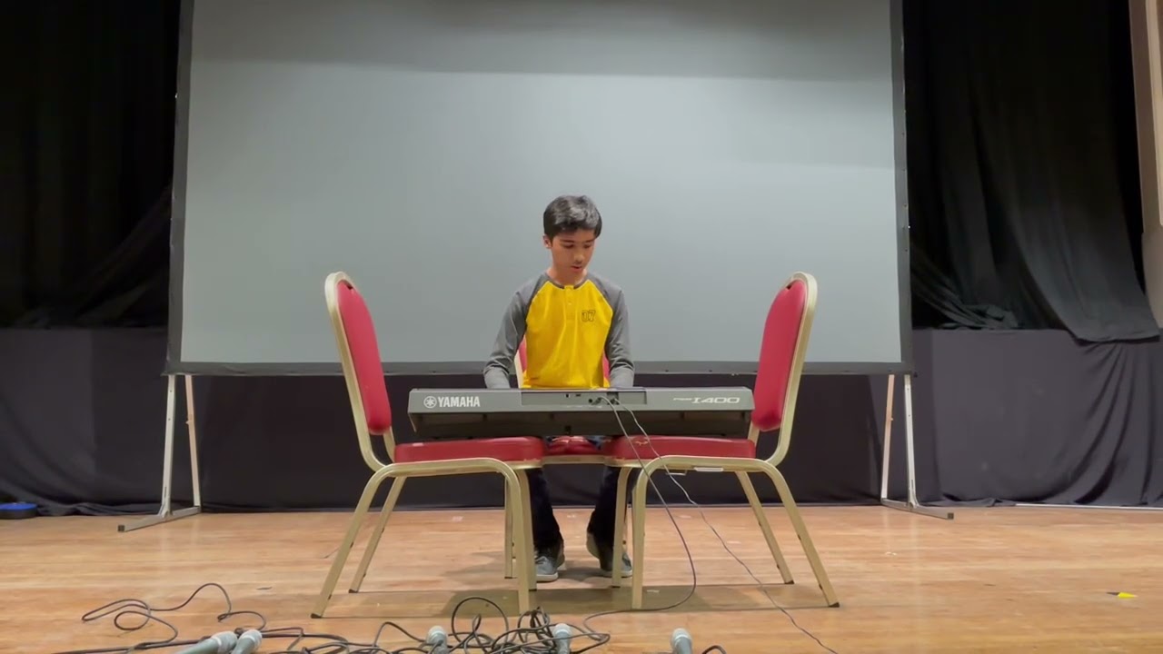Piano Cover: Pehla nasha by Arihaan at Saraswati Puja 2023