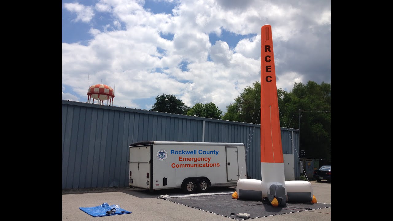 AIRBASE Inflatable Antenna, Video, & Light Tower