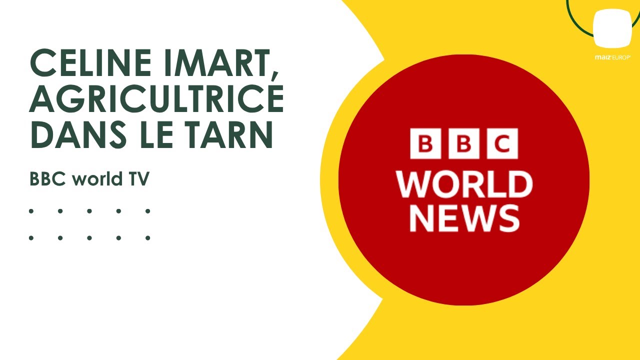 Celine Imart, agricultrice dans le Tarn intervient sur BBC world TV