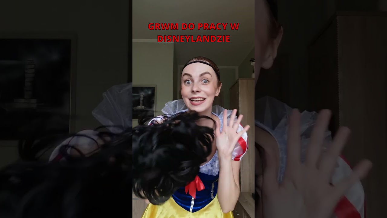 GRWM DO PRACY W DISNEYLAND #shorts #comedy #funny #humor