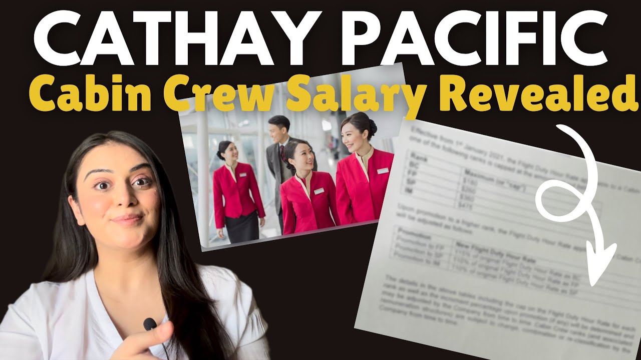 Cathay Pacific cabin crew Salary and Benefits explained| Transport & Accommodation|