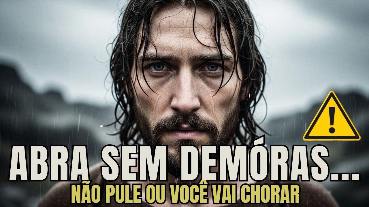 DEUS DIZ: NÃO PULE OU VOCÊ VAI CHORAR. DEUS AVISA: ABRA ISSO AGORA. UMA SURPRESA INESPERADA CHEGA