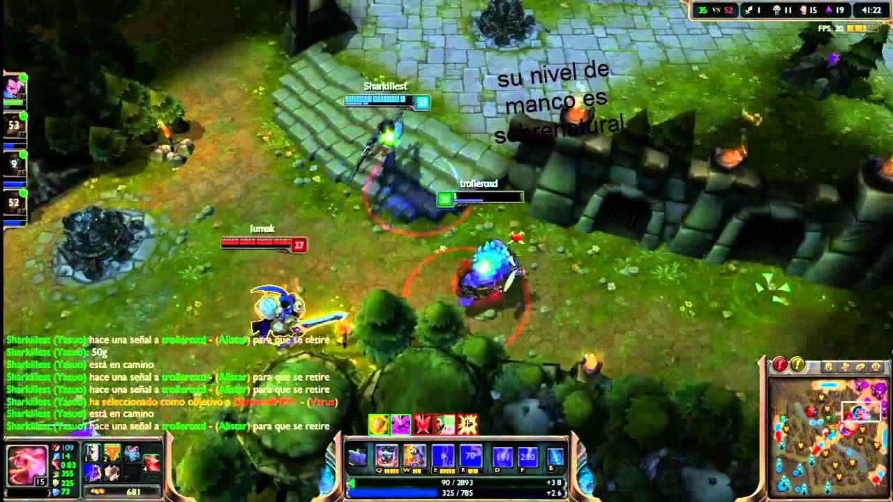League of legends Top 5 Fails en español Ep1 ¡¡miralo sin reirte¡¡