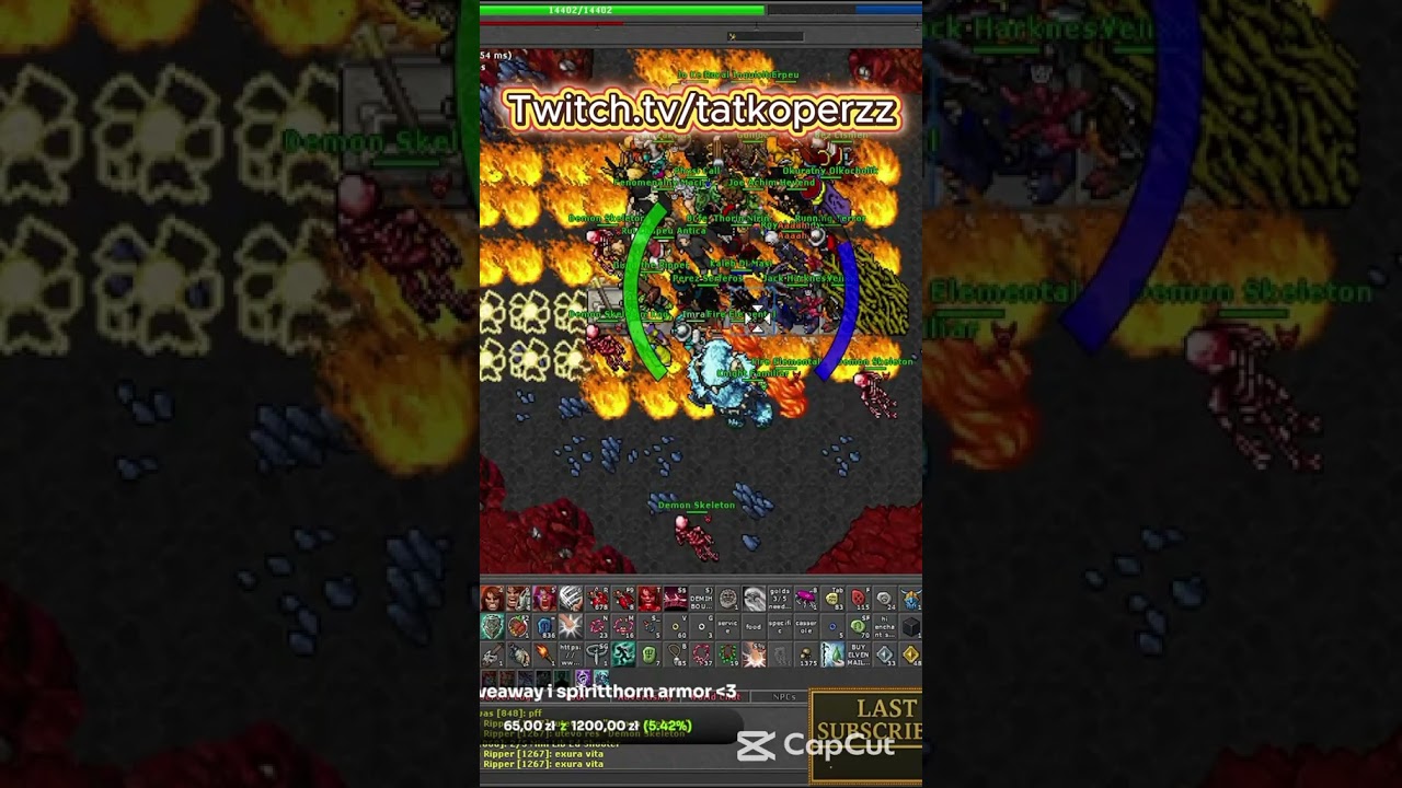 Gdy na securze boss boosted XX #secura #gaming #summerupdate #games #tibia #gameplay #memes #twitch