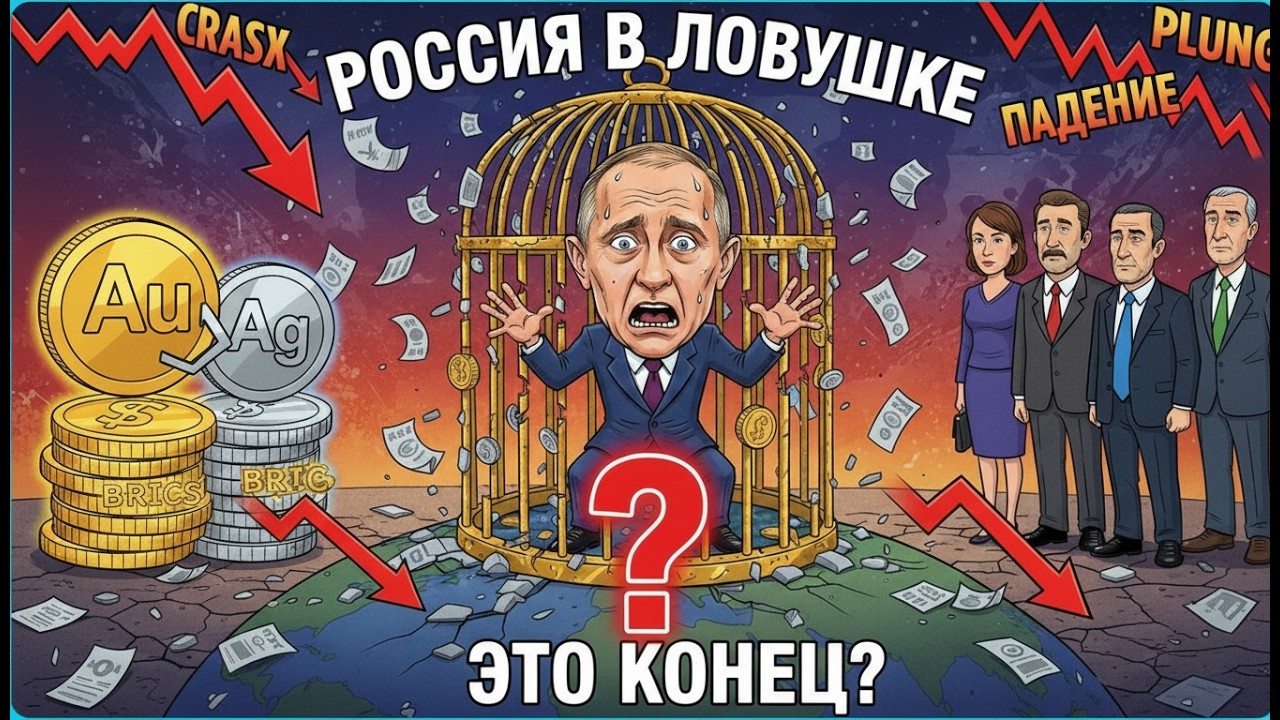 Тройная угроза для России: запрет на золото + скупка серебра + валюта БРИКС (ШОК!)