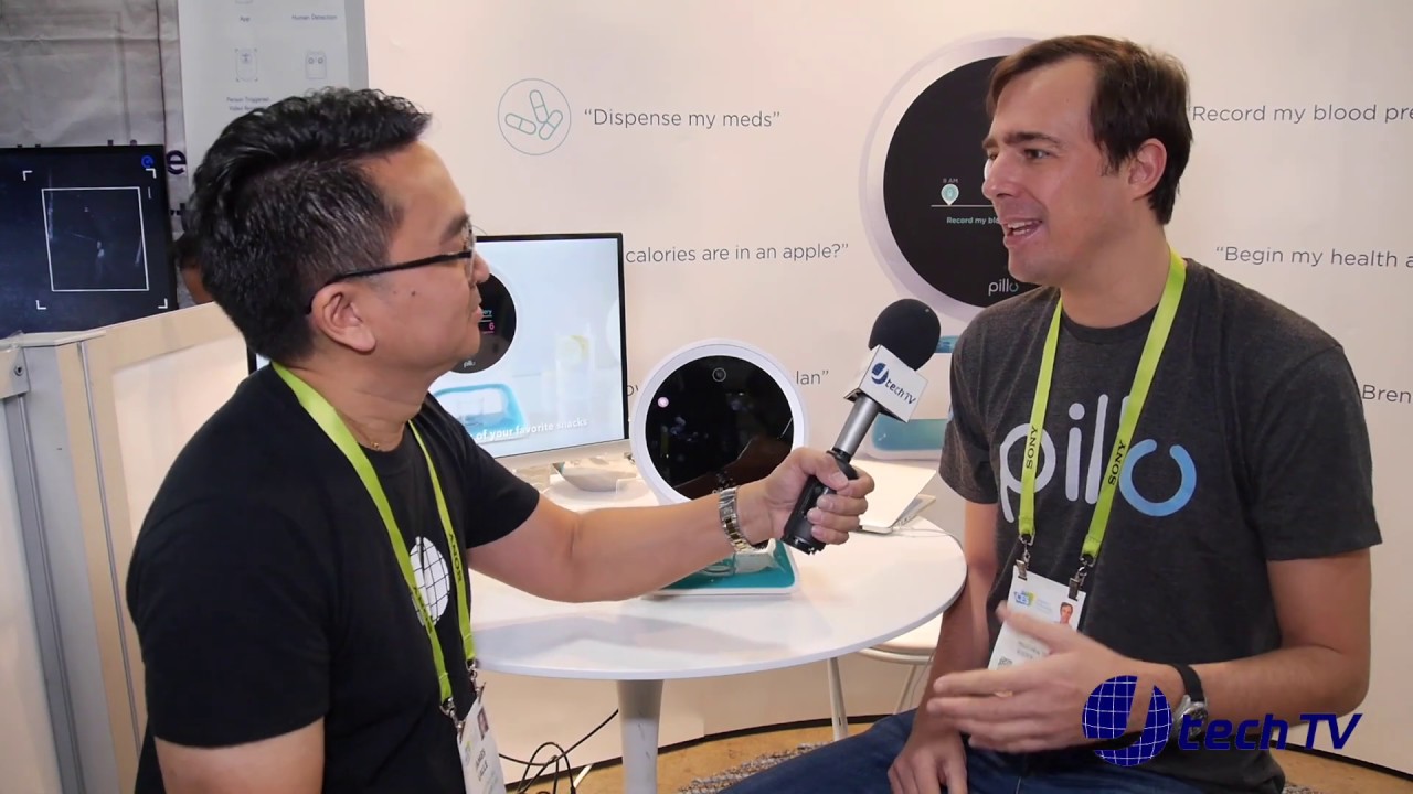 Pillo #1 Intelligent Home Healthcare Companion at CES 2019