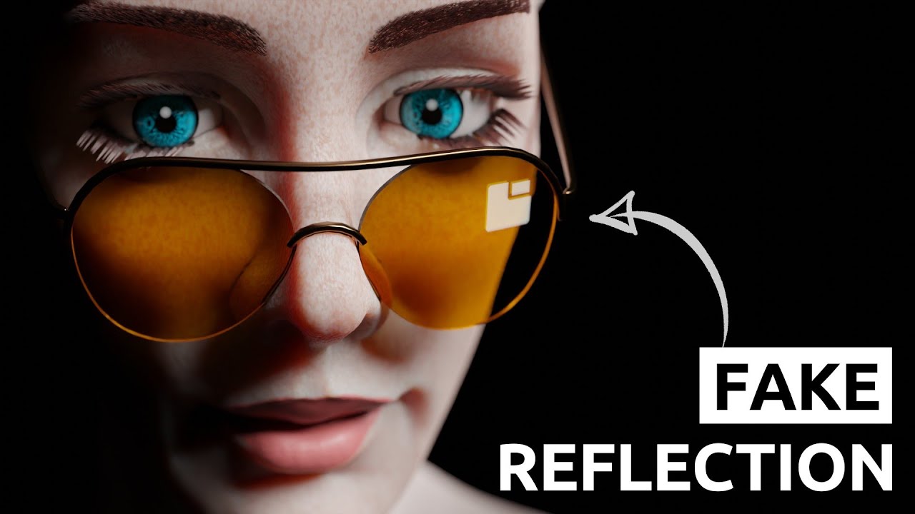 Blender Tutorial - Glass Shader (with Fake Reflections)