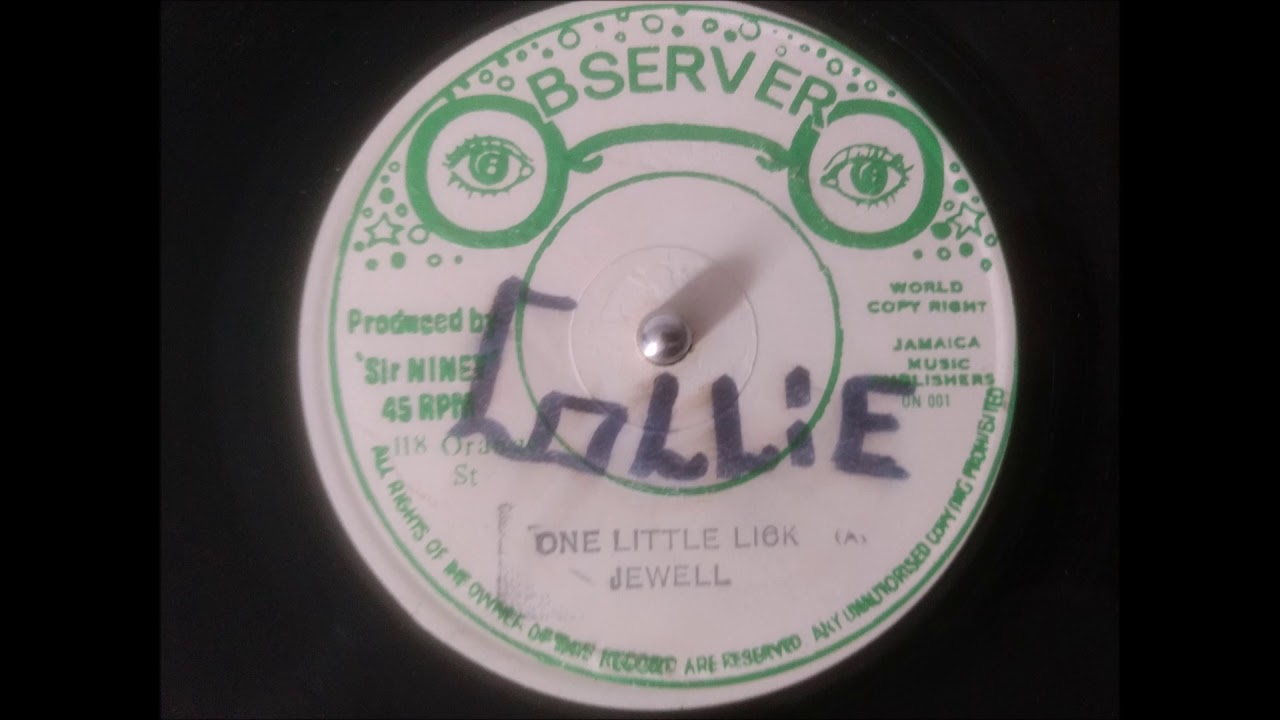 The Jewells - One Little Lick 12