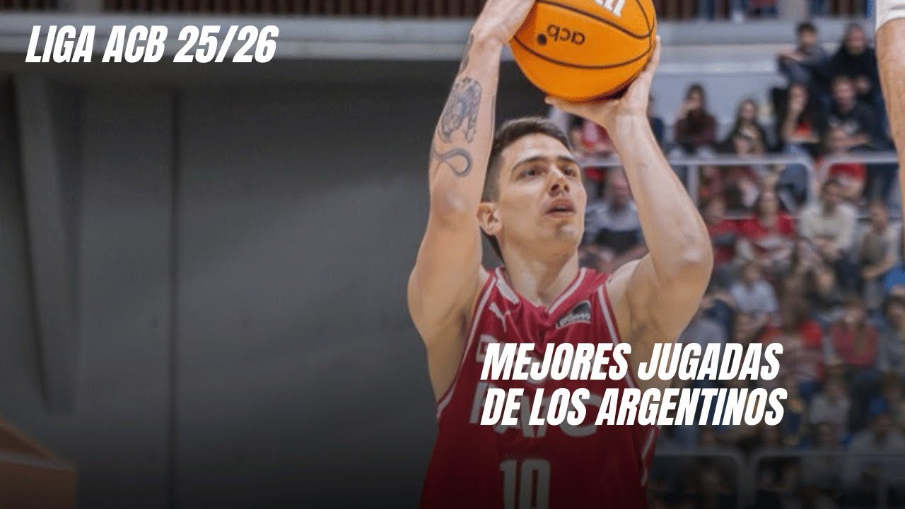 Mejores jugadas de los argentinos en la ACB  - Jornada 15