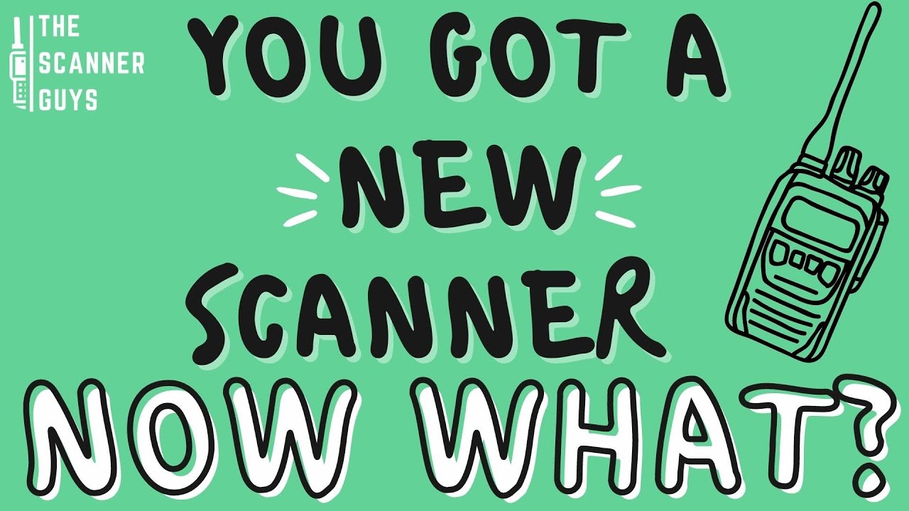 The Scanner Guys LIVE | You Got A New Scanner. Now what?