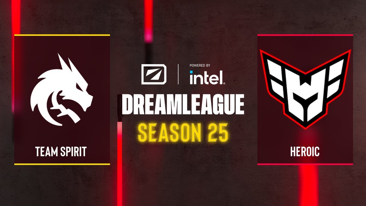 Dota2 - Team Spirit vs Heroic - DreamLeague Season 25 - Group Stage 2