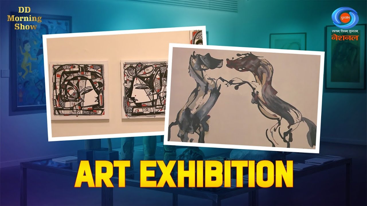 DD Morning Show | Srijan | Art Exhibition | Sapiens | DD National