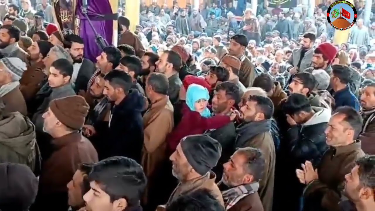Kashmiri marsiya || Shahadat imam Musa Kazim (as) Majlis e Hussaini At Budgam