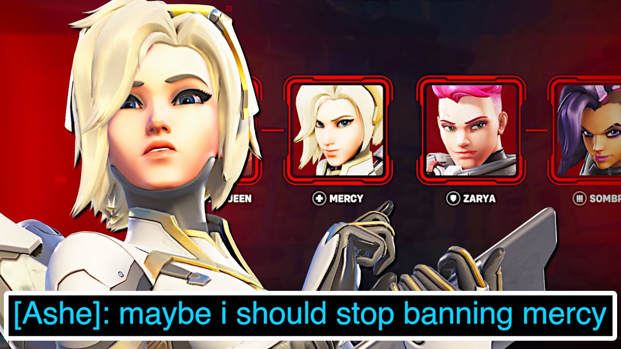 Mercy VS Hero Bans! 😡 + NEW Mercy Perks! ❤️ - Overwatch 2