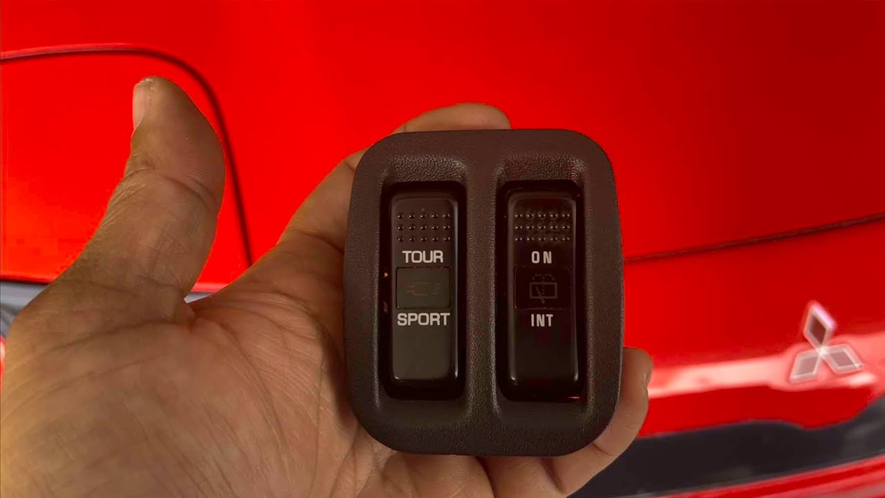 1992 3000GT VR4 | Fixed | Active Exhaust Switch Cover | Super Easy