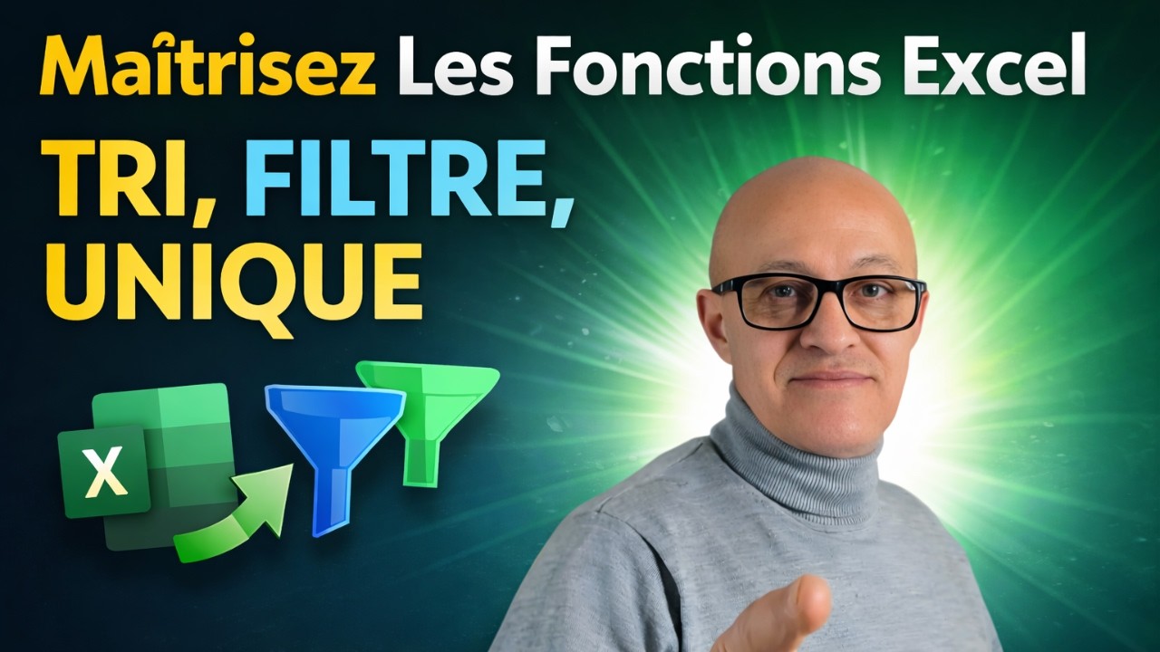 Boostez Excel avec FILTRE, TRI & UNIQUE ! 🔍