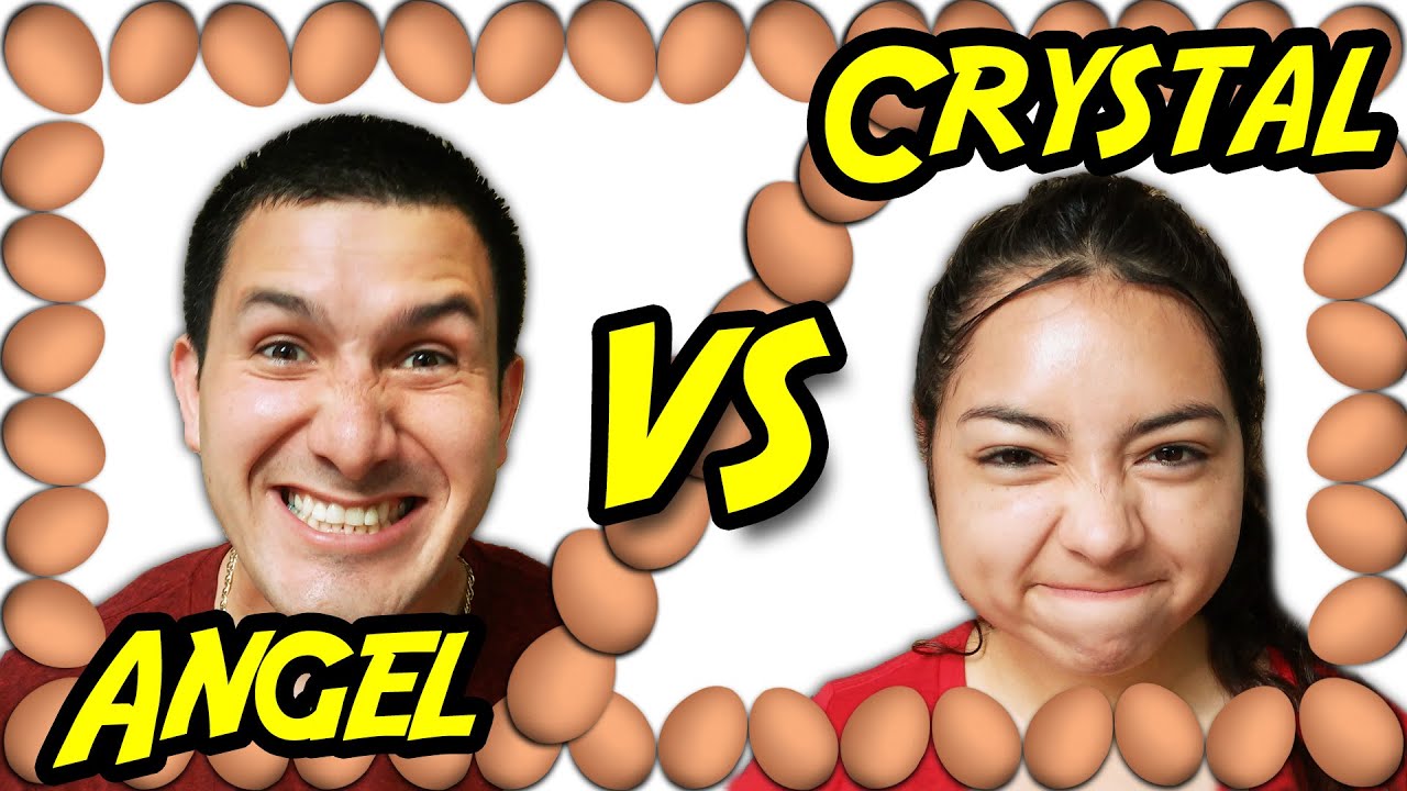 Angel VS Crystal - Egg Head Arcade Challenge