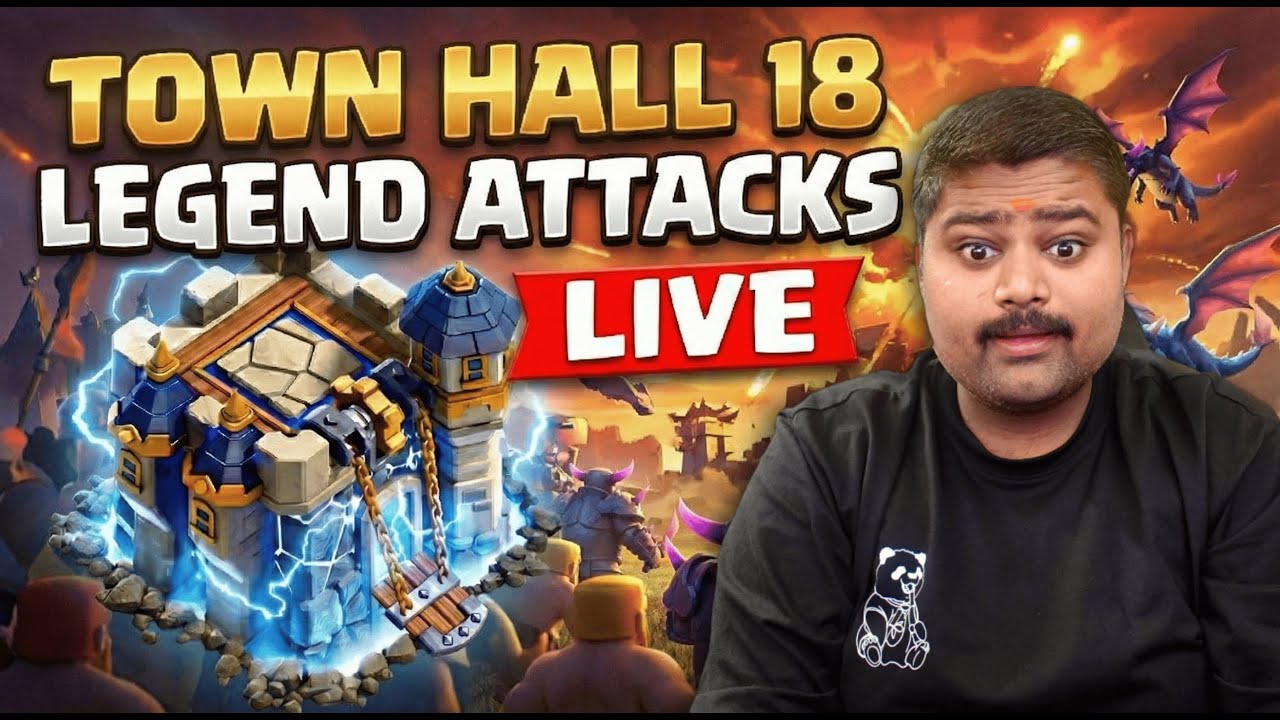 TH18 LEGEND HITS LIVE! 😱 Base Reviews & OP Hits | Clash of Clans