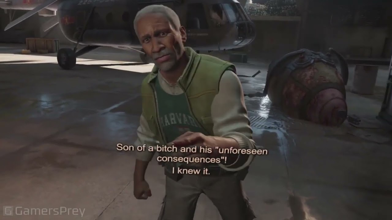 half life alyx ending but with Hazardous Environments