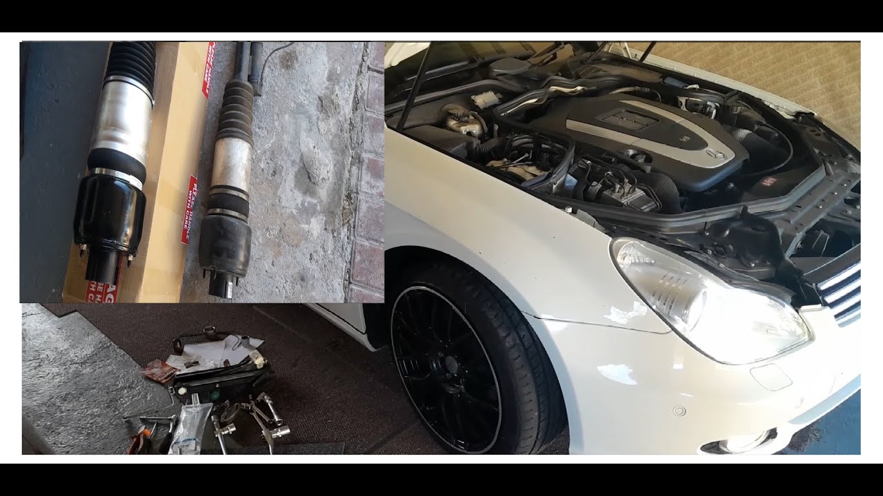 W219 Mercedes Benz Cls 350 Air Suspention Replacement 