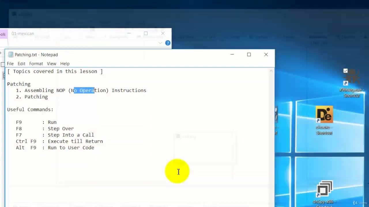 9.1 How to patch a program