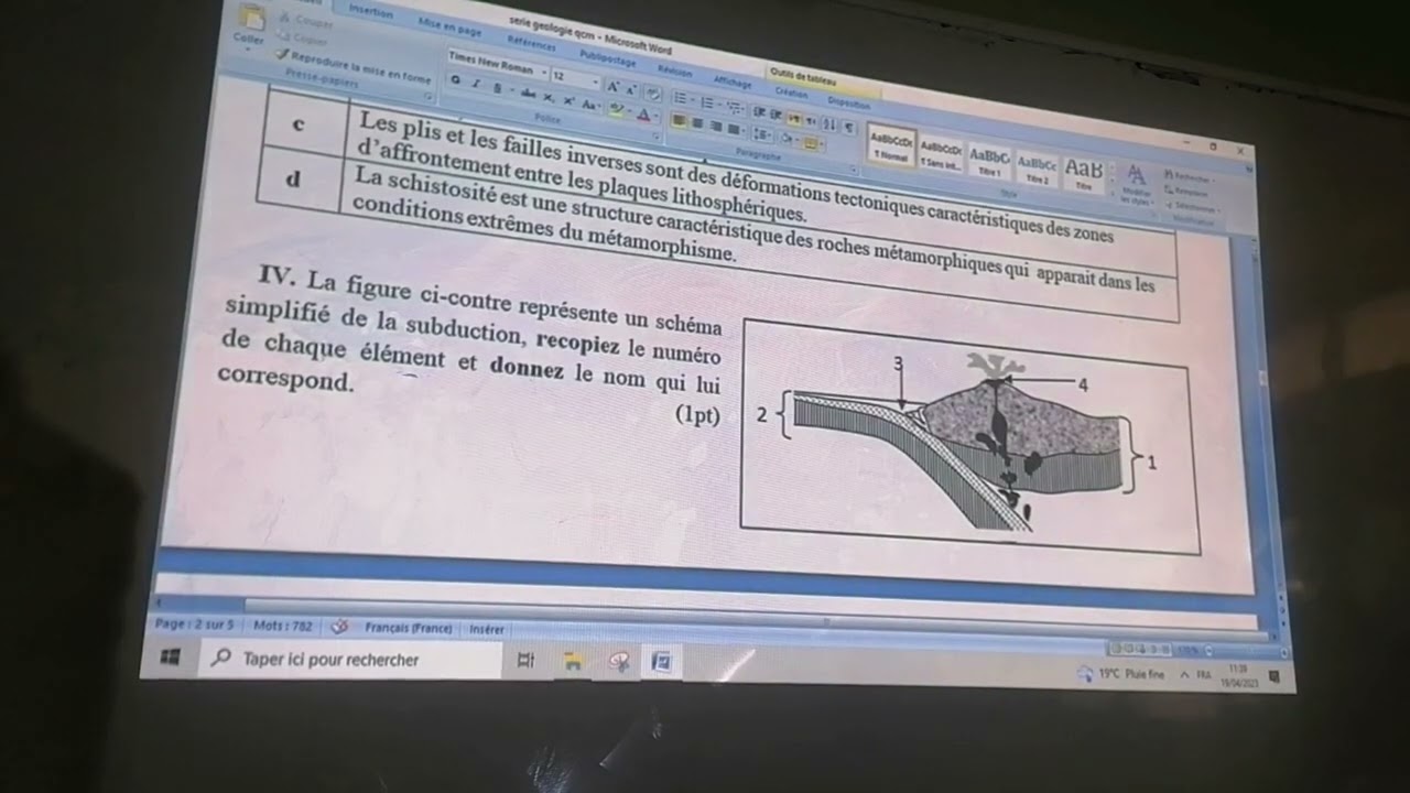 vidéo 114 : examens nationaux de la géologie (restitution des connaissances)/ SVT et PC