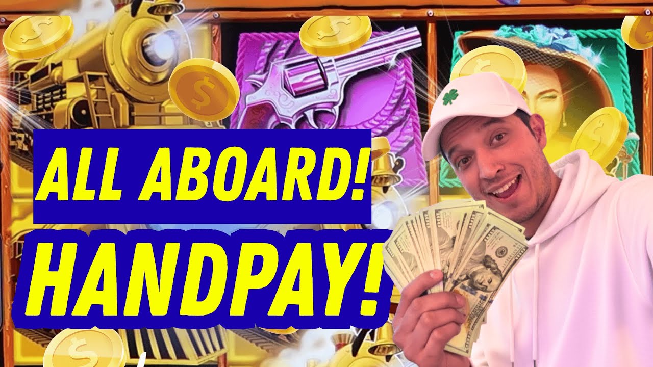ALL ABOARD Went CRAZY! 🚂💥 HANDPAY + Nonstop Bonuses! #allaboard  #slots  #jackpot