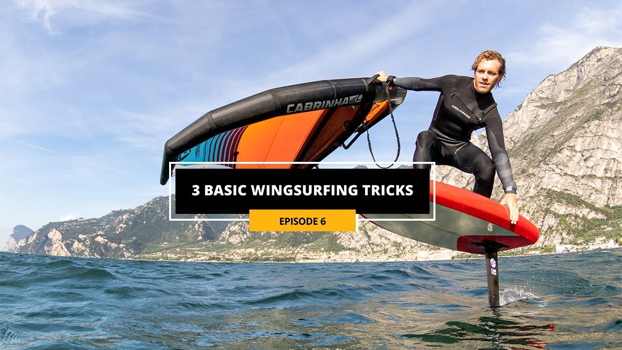 3 Basic WINGSURFING Tricks - Ep. 6