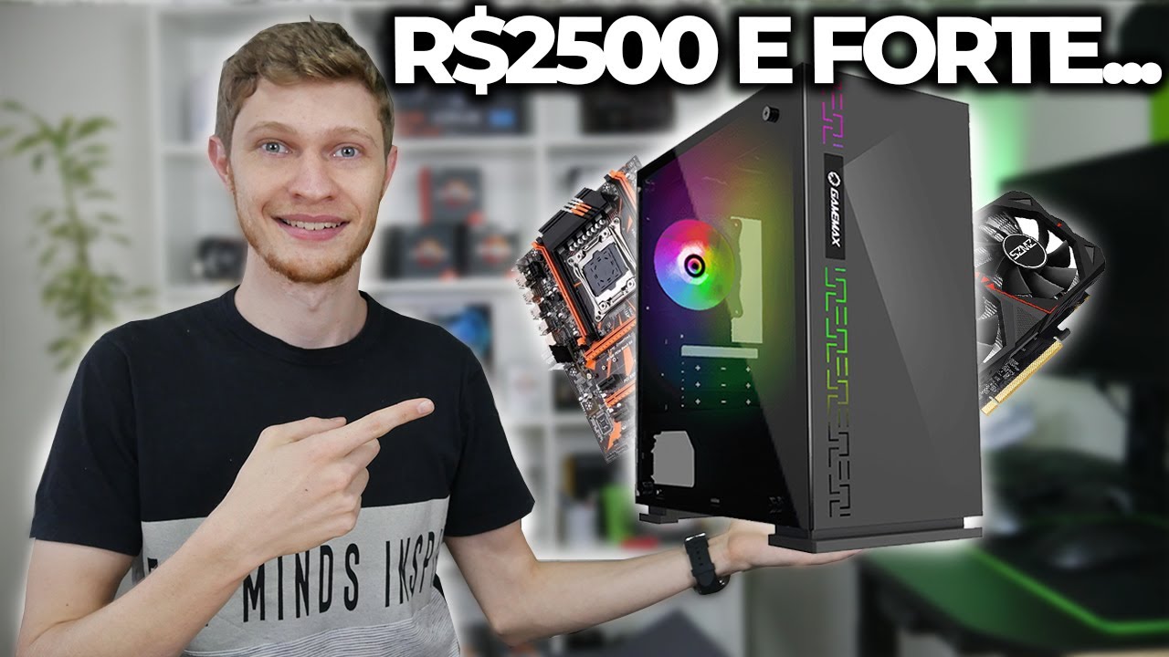 PC GAMER BARATO DA SEMANA: R$2500 DE PURO DESEMPENHO (EP1)