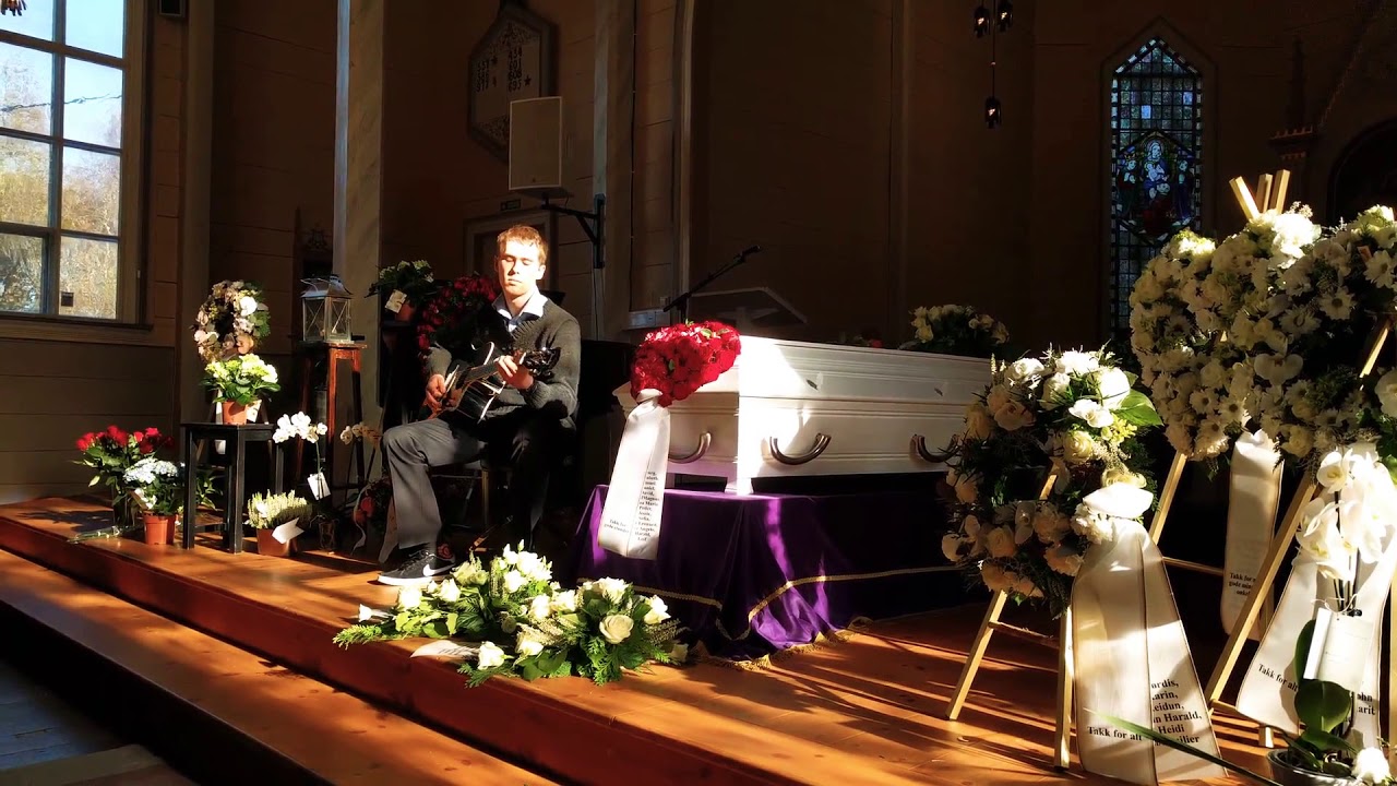 Pink Floyd - Wish You Were Here(Cover) in my Granddad's Funeral