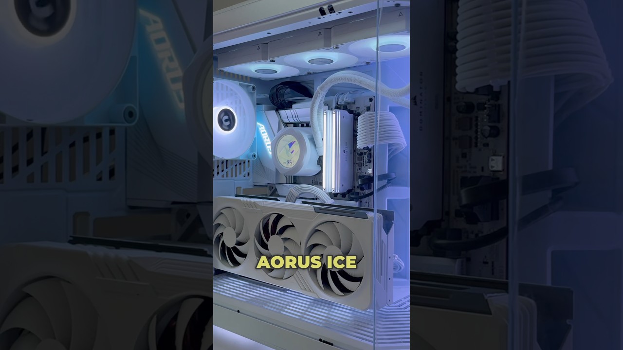 People have asked me what do I use for my work PC? Well, here it is &hellip; Project AORUS ICE! #gigabyte