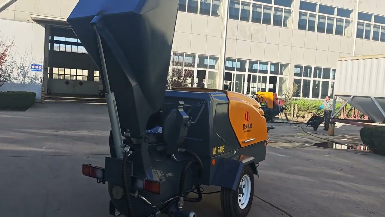 Dry Mortar Pump