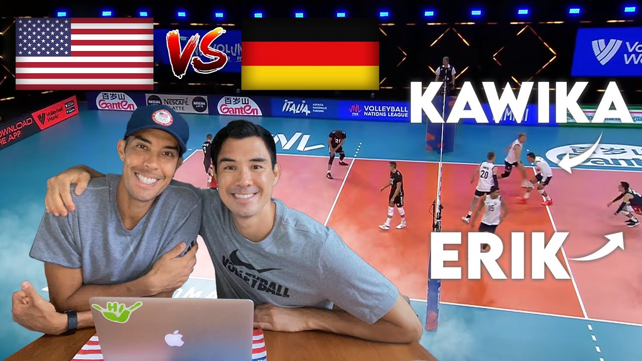 Shoji Brothers React to USA vs. Germany 2021 FIVB VNL