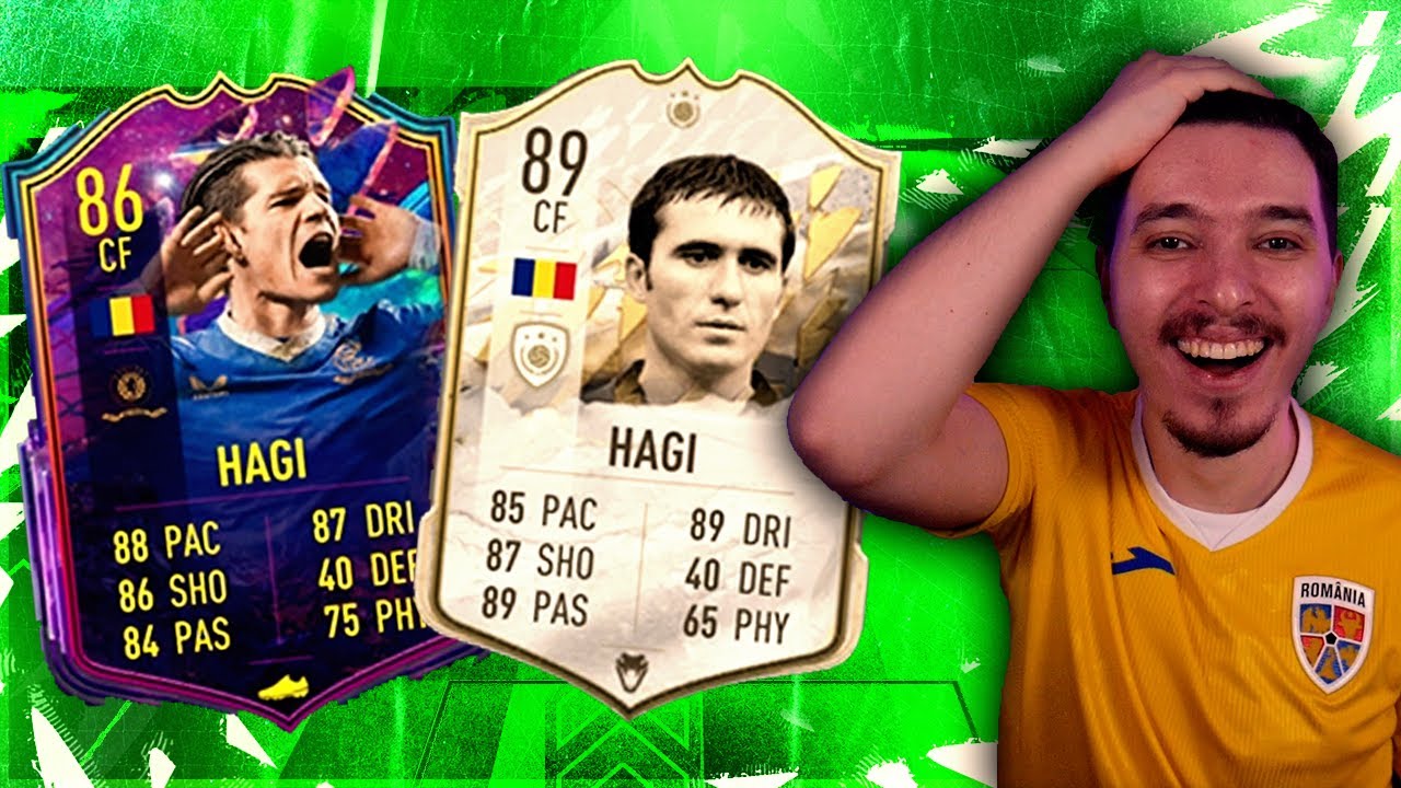 EUROGOLURI CU NOUL IANIS HAGI FUTURE STARS IN ECHIPA CU GHEORGHE HAGI ICON !!! FIFA 22 ROMANIA !!!
