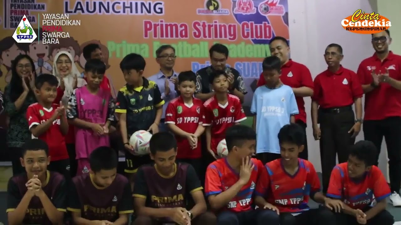Pelantikan Pengurus dan Launching Prima String Club, Prima Suara, serta Prima Football Academy YPPSB