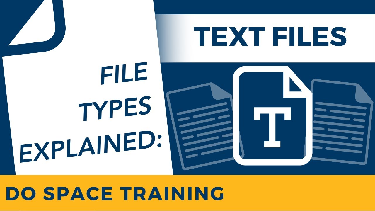 File Types Explained: Text Documents