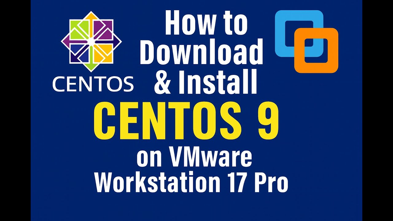 Как загрузить и установить CentOS 9 на VMware Workstation 17 Pro | LINUX