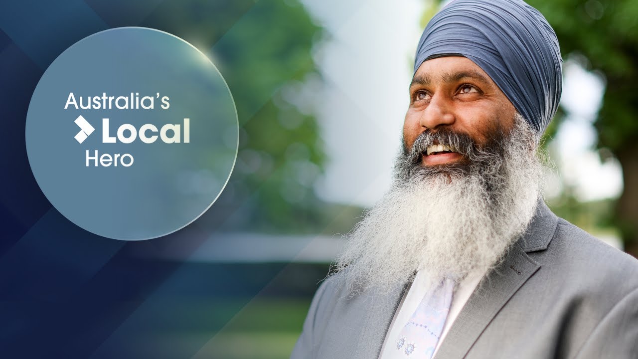 Amar Singh named 2023 Australian Local Hero | AOTY | ABC Australia