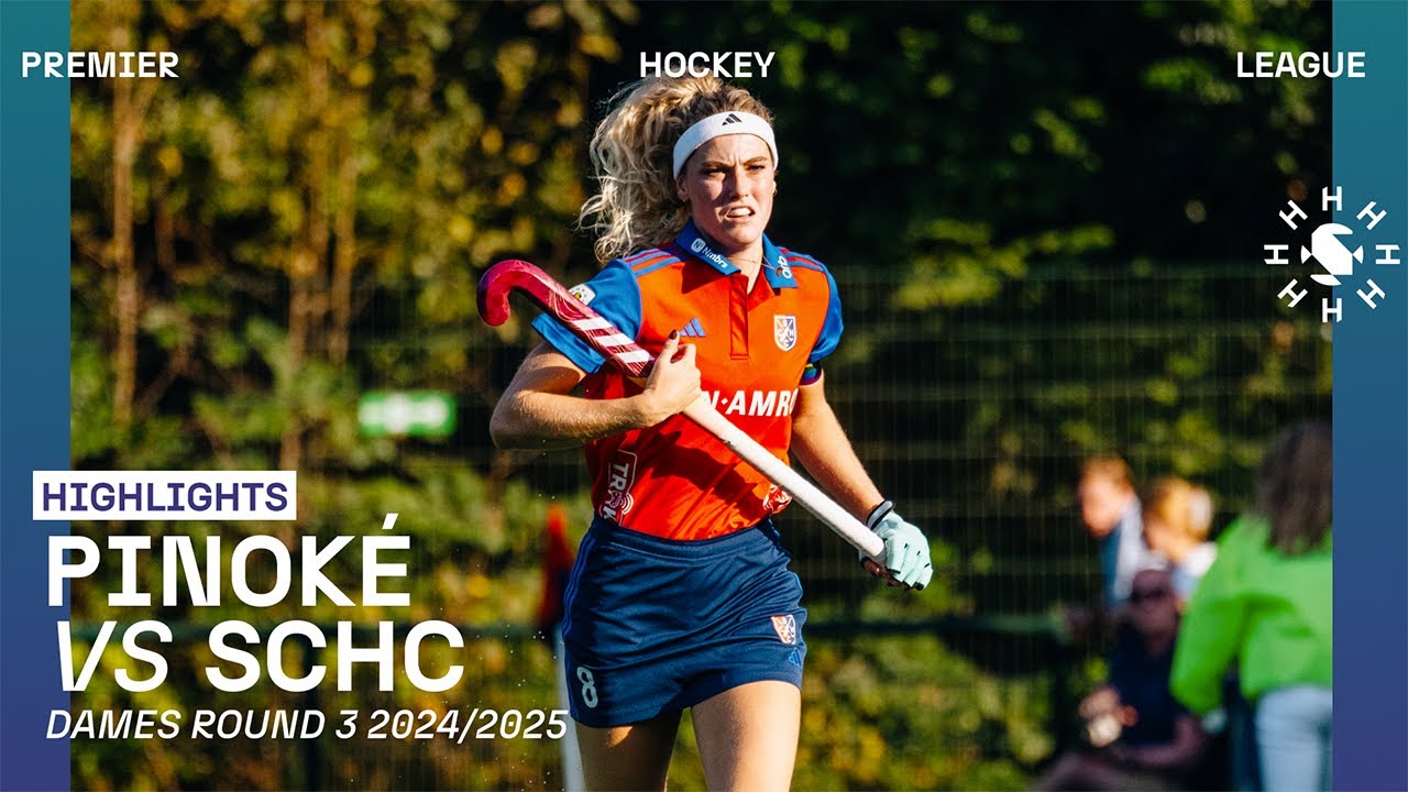 Pinoké - SCHC 🏑 Tulp Hoofdklasse Dames ‘24/’25 RONDE 3 | Samenvatting