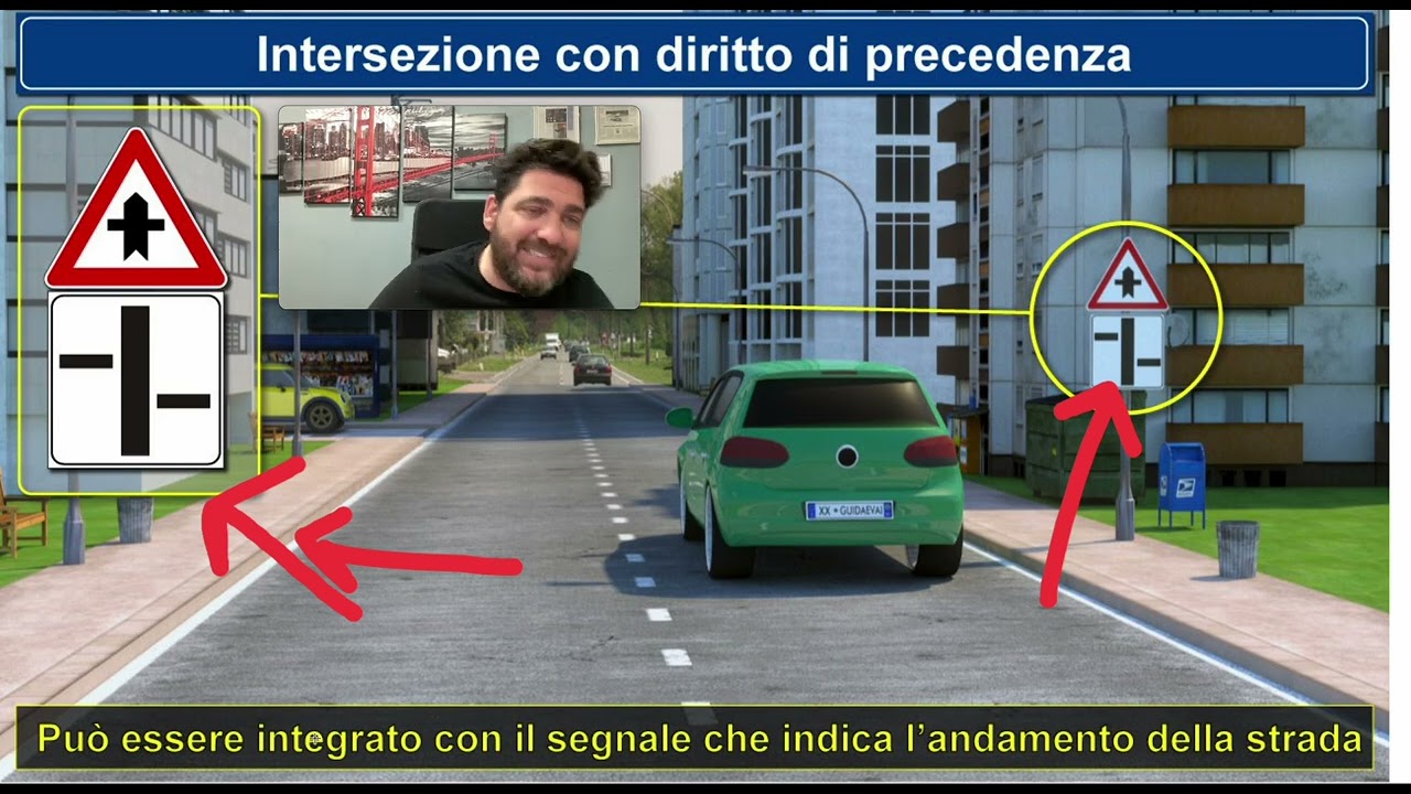Intersezione con diritto di precedenza