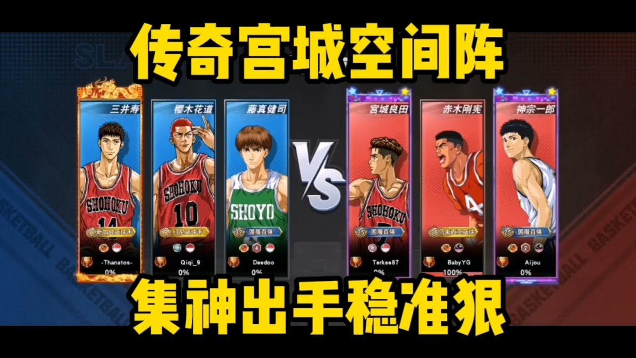 【灌籃高手SlamDunk】傳奇宮城空間陣　集神出手穩準狠