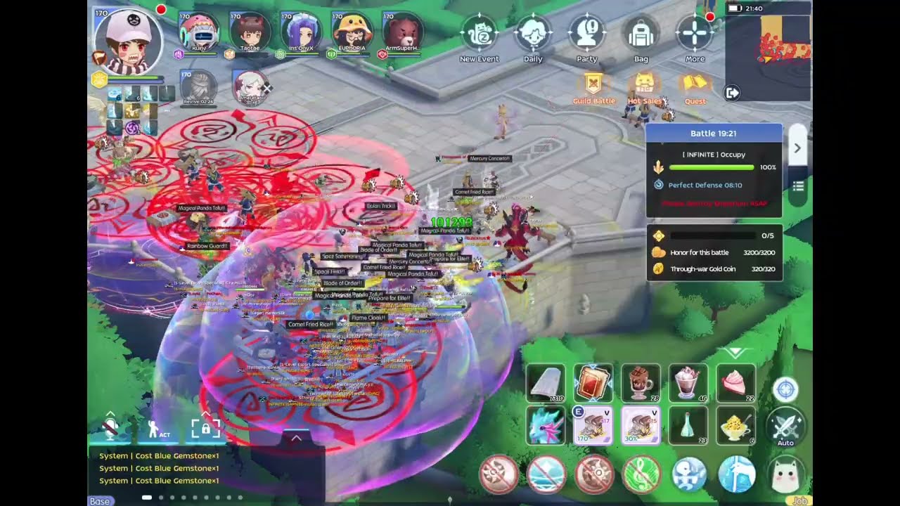 Ragnarok M 2.0 : 16คนโฉด WOE 05/03/2026 DOOM ยามกบ POV